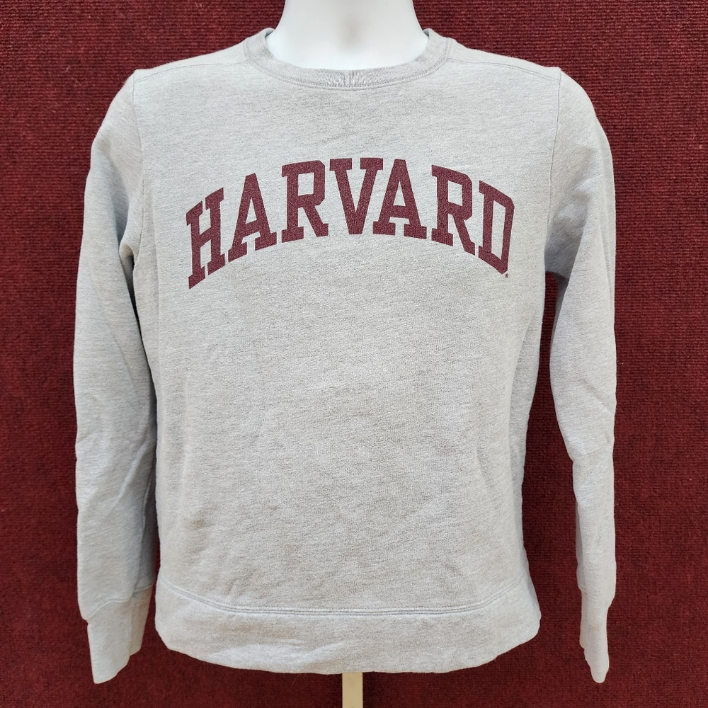 Women’s Harvard University Sweatshirt Gray Medium Crewneck Redshirt RS